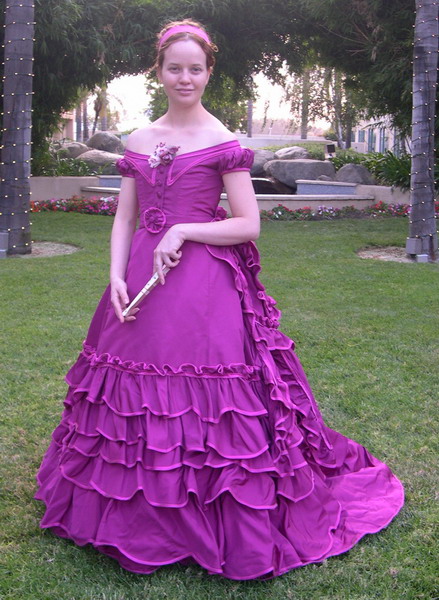 1870s Evening Dress