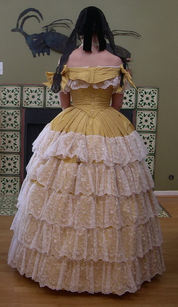 An 1855 Ball Gown for the Eugenie Project