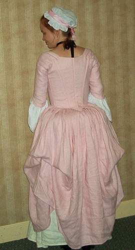 eighteenth century costume. My late 18th Century Polonaise